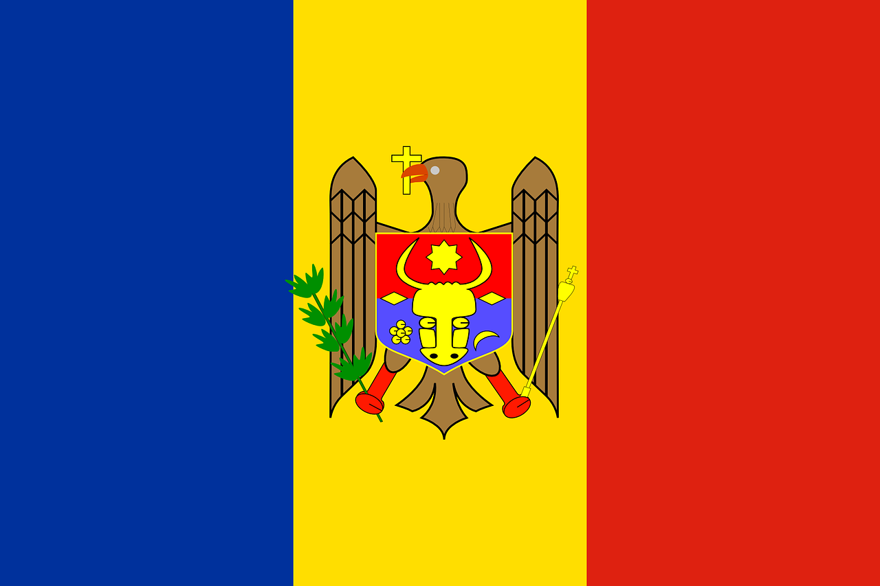 la republique de moldova drapeau