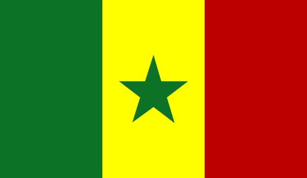 Le drapeau du Sénégal